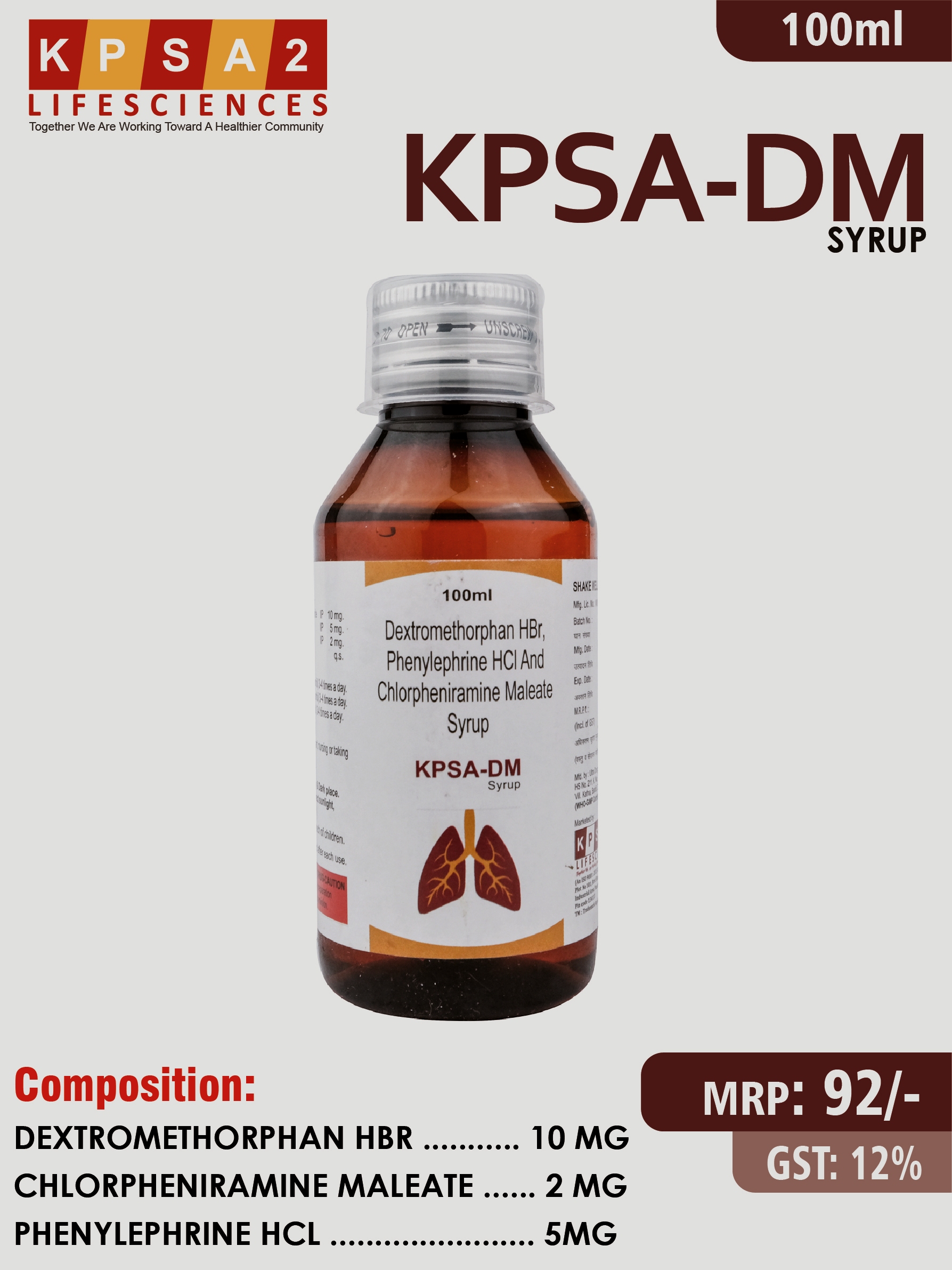 KPSA-DM Syrup